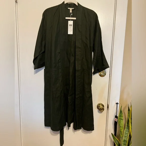 Eileen Fisher NWT open jacket linen szS - Picture 1 of 5